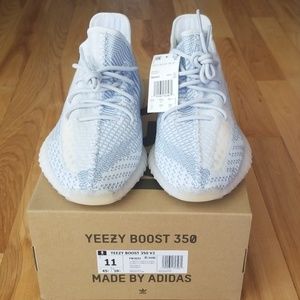 100% Authentic Yeezy Boost 350 Cloud White